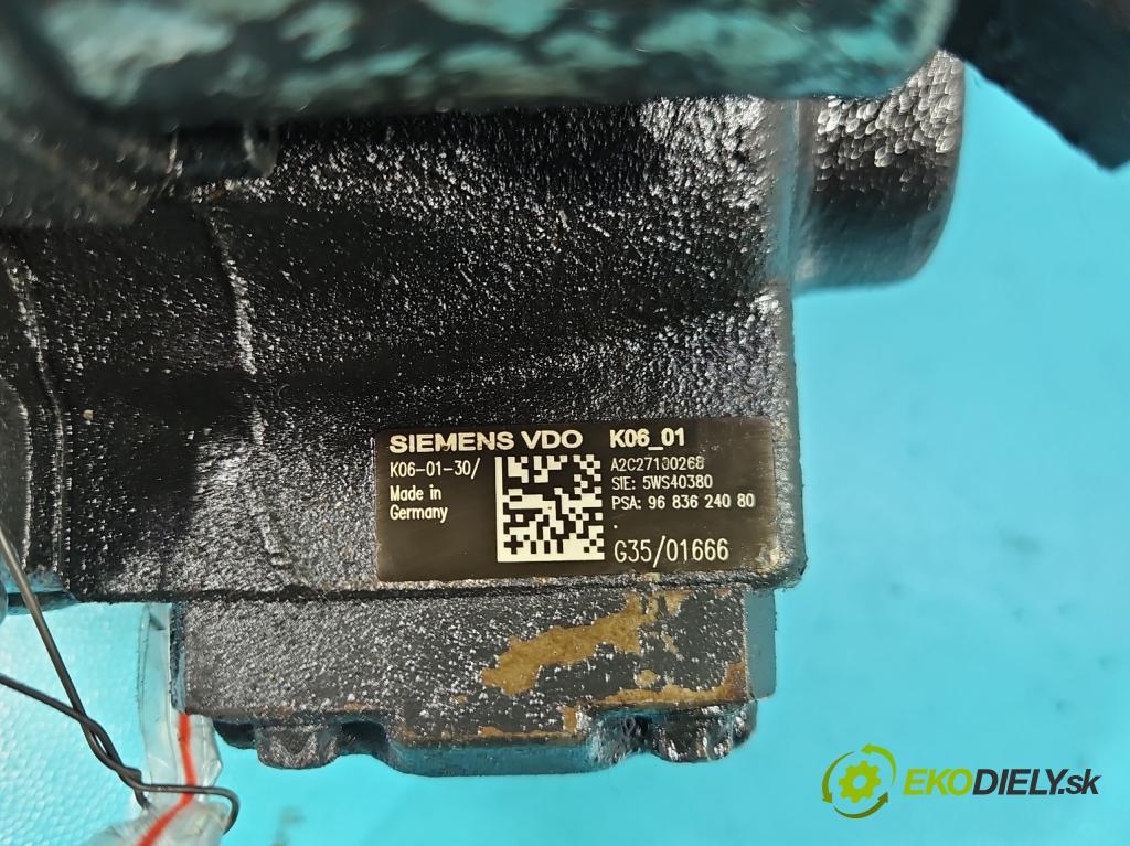 Ford Mondeo Mk4 2007-2014 2.0 tdci 131 hp automatic 96 kW 1997 cm3 5- čerpadlo vstřikovací 9683624080 (Vstřikovací čerpadlo)
