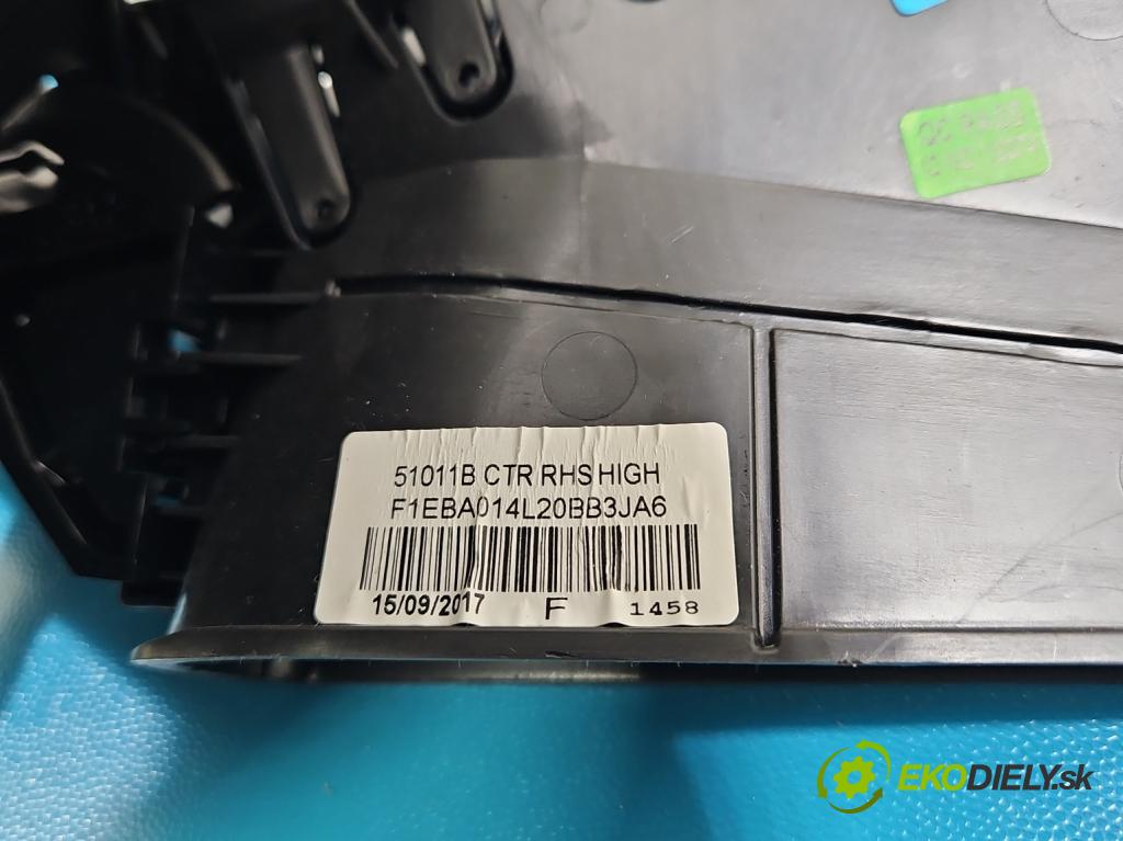 Ford Focus Mk3 2010-2018 1.5 tdci 95 hp manual 70 kW 1499 cm3 5- Mřížka: topení medián: F1EB-18835-J (Mřížka topení)