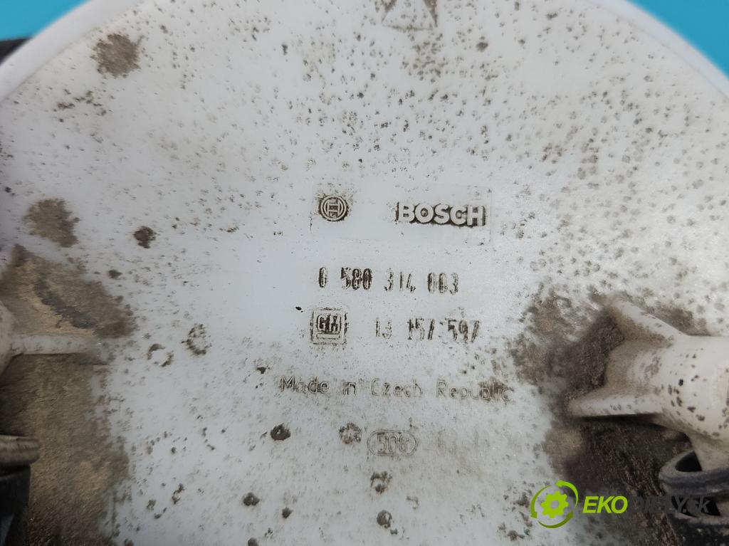 Opel Meriva A 2002-2010 1.6 16V 101 HP manual 74 kW 1598 cm3 5- čerpadlo palivo 13157597