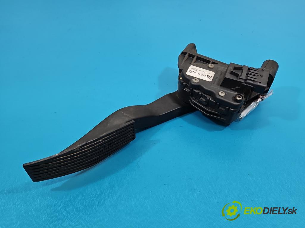 Opel Astra III 2004-2014 1.7 cdti 101 HP manual 74 kW 1686 cm3 5- pedal plyn potenciometr: 9157998