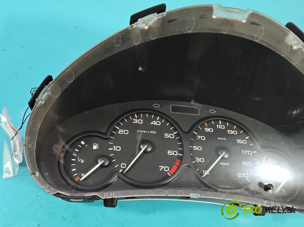 Peugeot 206 1.1 8V 60 HP manual 44 kW 1124 cm3 5- prístrojovka/ budíky 9634961180 (Prístrojová doska)