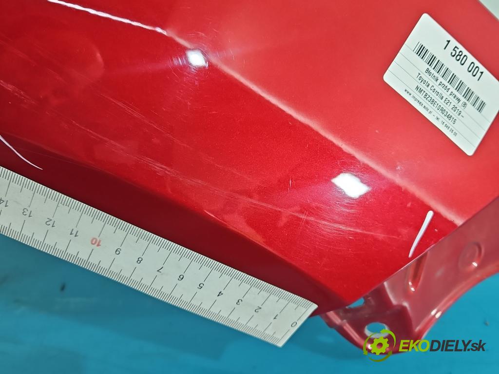 Toyota Corolla E21 2019- 1.8 16V 98 HP automatic 72 kW 1798 cm3 4- blatník predné pravý  (Kľučka dverí ostatné)