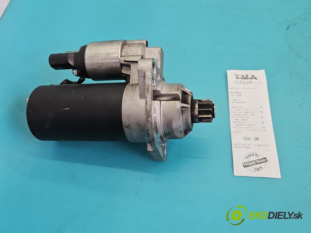 Vw Passat B6 2005-2010 2.0 tdi 122 HP manual 90 kW 1968 cm3 4- štartér  (Štartér)