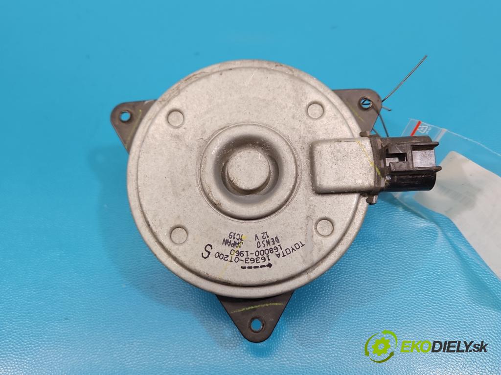 Toyota Corolla E21 2019- 1.8 16V 98 hp automatic 72 kW 1798 cm3 4- ventilátor chladič 16363-0T200