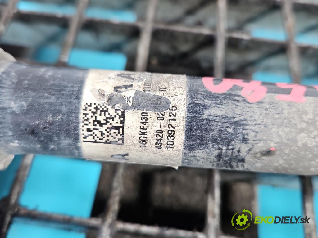 Toyota Corolla E21 2019- 1.8 16V 98 HP automatic 72 kW 1798 cm3 4- poloos predné ľavé 16GKE430