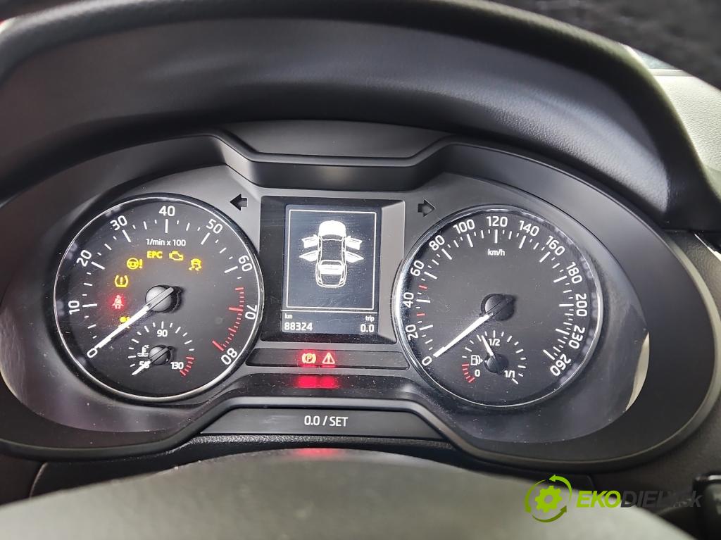 Skoda Octavia III 2013- 1.4 TSI 150 HP manual 110 kW 1395 cm3 5- prístrojovka/ budíky 5E0920780C (Prístrojová doska)