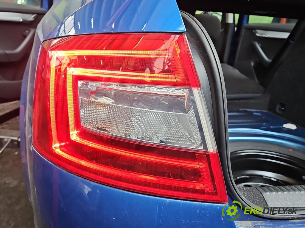Skoda Octavia III 2013- 1.4 TSI CZDA: 150 HP manual 110 kW 1395 cm3 5- svetlo / reflektor zadné ľavé  (Kľučka dverí ostatné)