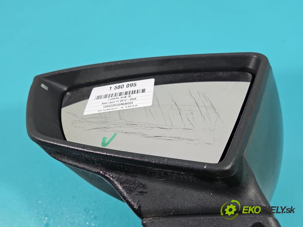Seat Leon III 2012-2020 2.0 tdi 150 HP manual 110 kW 1968 cm3 5- zrkadlo ľavé  (Kľučka dverí ostatné)