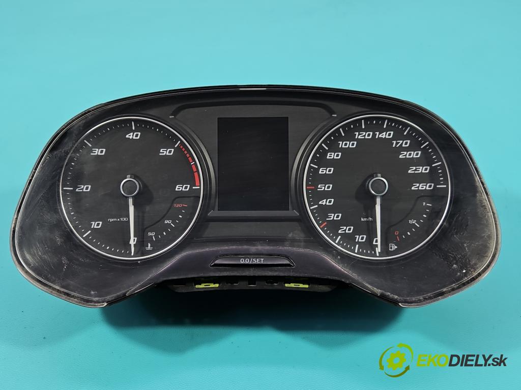Seat Leon III 2012-2020 2.0 tdi 150 HP manual 110 kW 1968 cm3 5- prístrojovka/ budíky 5F0920863H (Prístrojová doska)