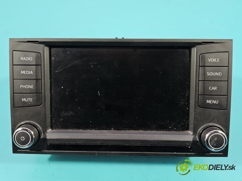 Seat Leon III 2012-2020 2.0 tdi 150 HP manual 110 kW 1968 cm3 5- Radio originál 5F0919604