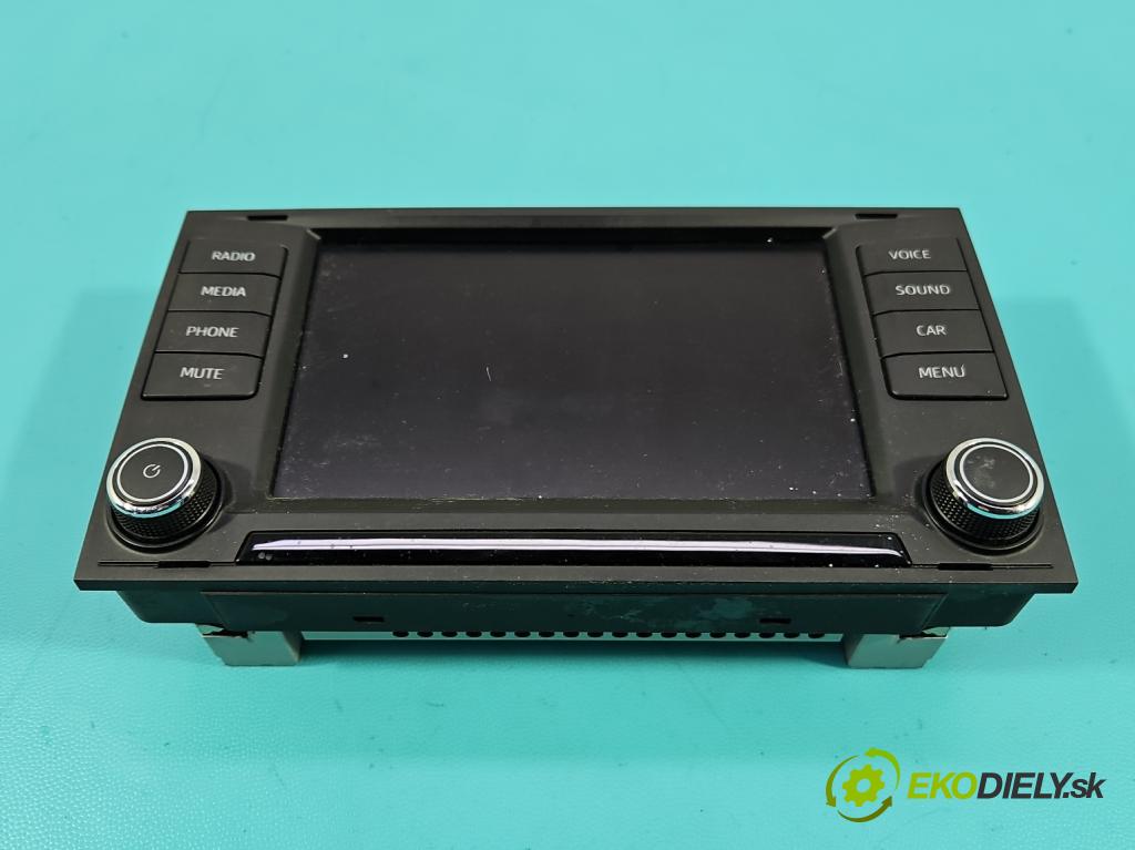 Seat Leon III 2012-2020 2.0 tdi 150 HP manual 110 kW 1968 cm3 5- Radio originál 5F0919604