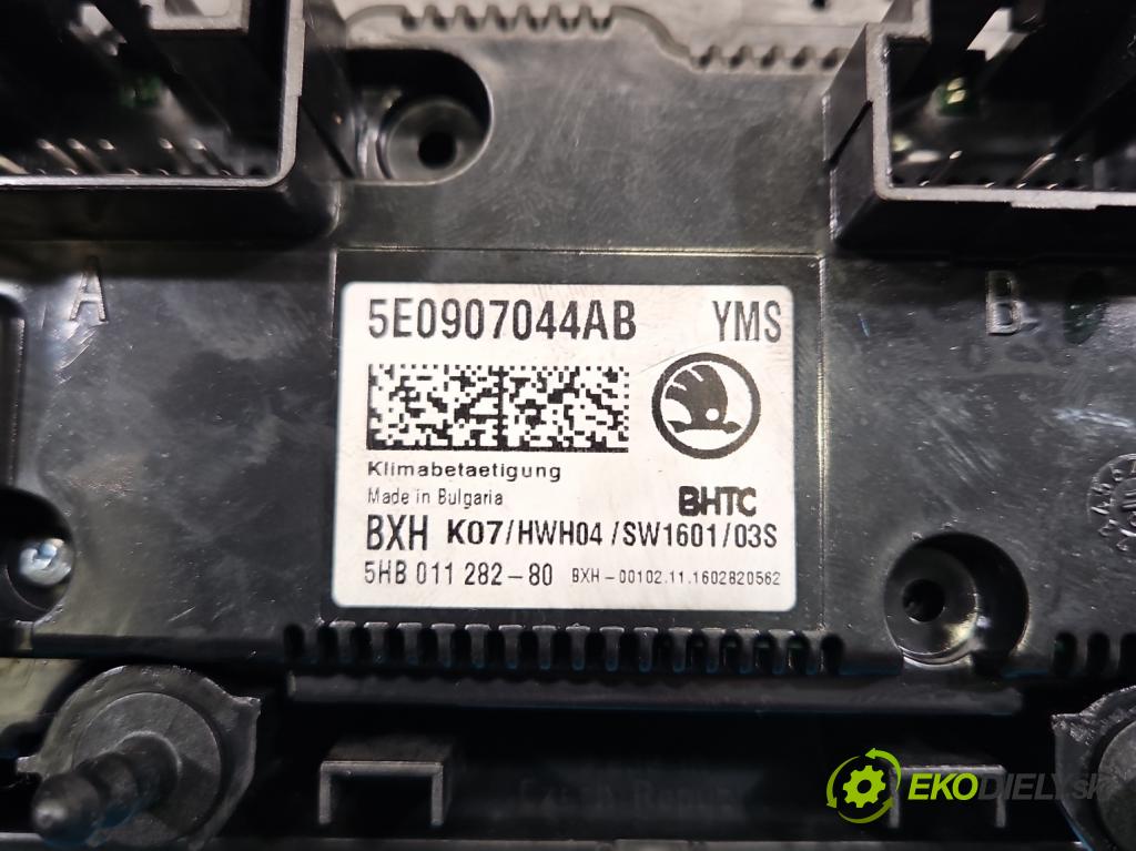 Skoda Octavia III 2013- 1.4 TSI 150 HP manual 110 kW 1395 cm3 5- panel kúrenia 5E0907044AB