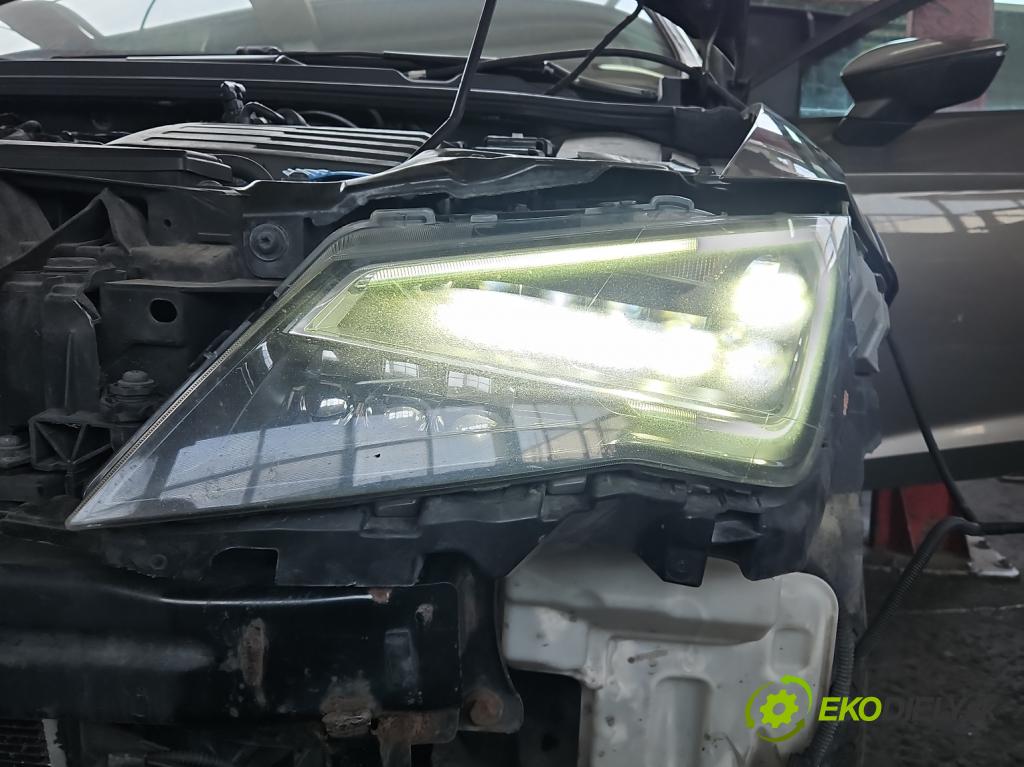 Seat Leon III 2012-2020 2.0 tdi 150 HP manual 110 kW 1968 cm3 5- Reflektor: ľavý 5F1941007E (Kľučka dverí ostatné)