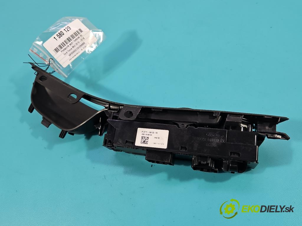 Ford Focus Mk3 2010-2018 1.5 tdci 95 HP manual 70 kW 1499 cm3 5- prepínač okien spätných zrkadiel DT1T-14A132-FB
