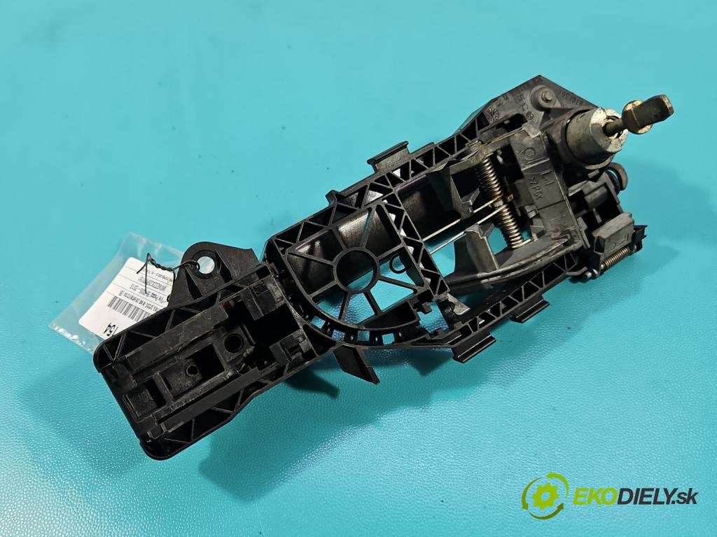 Vw Passat B6 2005-2010 2.0 tdi 122 HP manual 90 kW 1968 cm3 4- rukoväť predné ľavé mimo: 3C0837885D (Kľučka dverí vonkajšia predná ľavá)