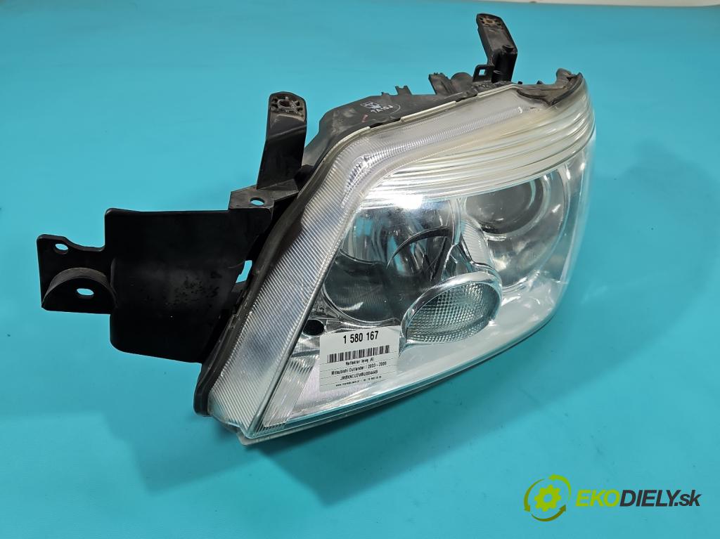 Mitsubishi Outlander I 2003-2006 2.0 16V 136 HP manual 100 kW 1997 cm3 5- Reflektor: ľavý  (Kľučka dverí ostatné)