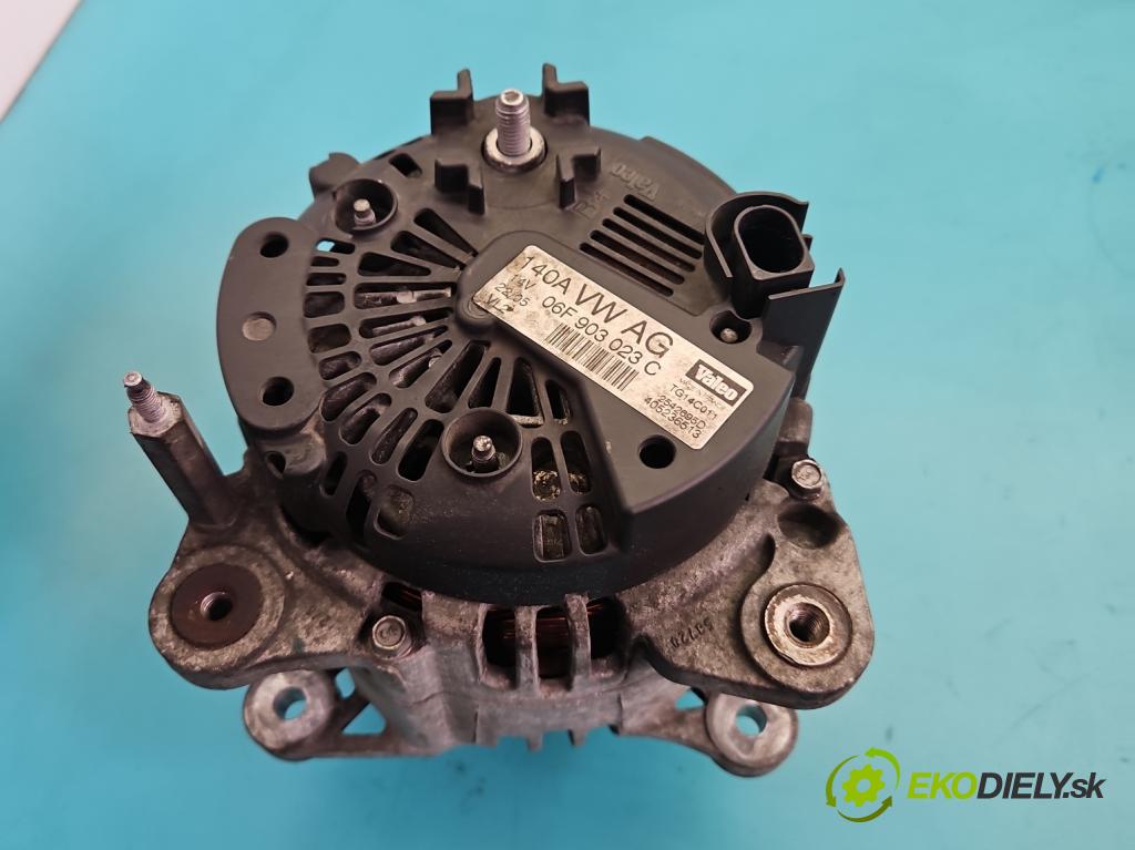 Seat Toledo III 2004-2009 1.6 SR 102 HP manual 75 kW 1595 cm3 5- Alternator 06F903023C (Alternátor)