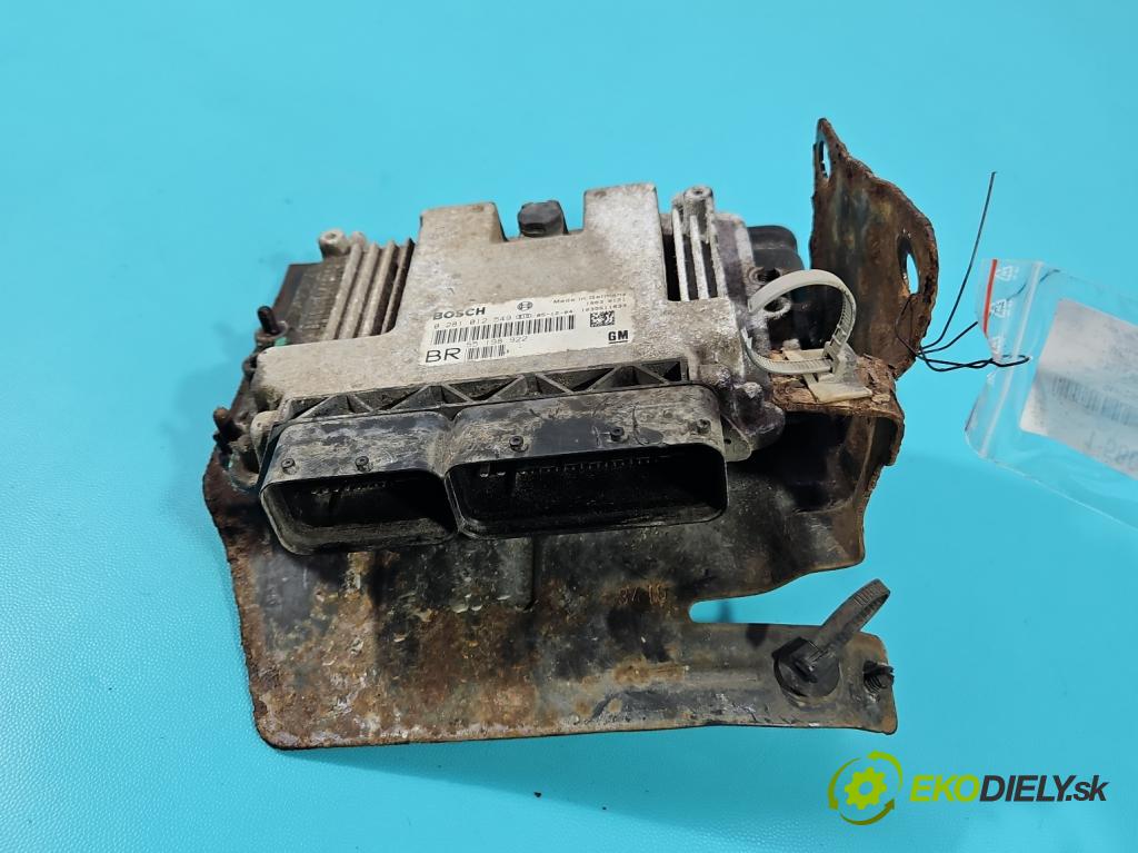 Opel Zafira B 2005-2014 1.9 cdti 150 HP manual 110 kW 1910 cm3 5- riadiaca jednotka motora 0281012549