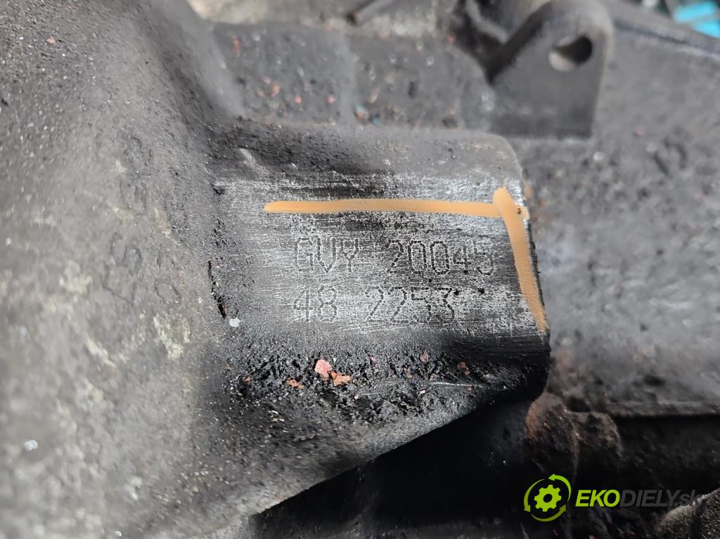 Seat Toledo III 2004-2009 1.6 SR 102 HP manual 75 kW 1595 cm3 5- prevodovka stupeň,rýchlosť manual GVY