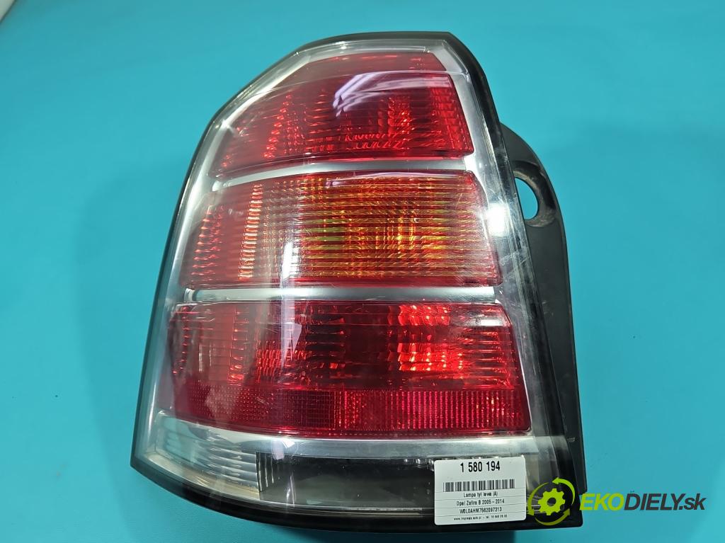 Opel Zafira B 2005-2014 1.9 cdti 150 hp manual 110 kW 1910 cm3 5- světlo zadní levé 24451841 (Klika dveří ostatní)