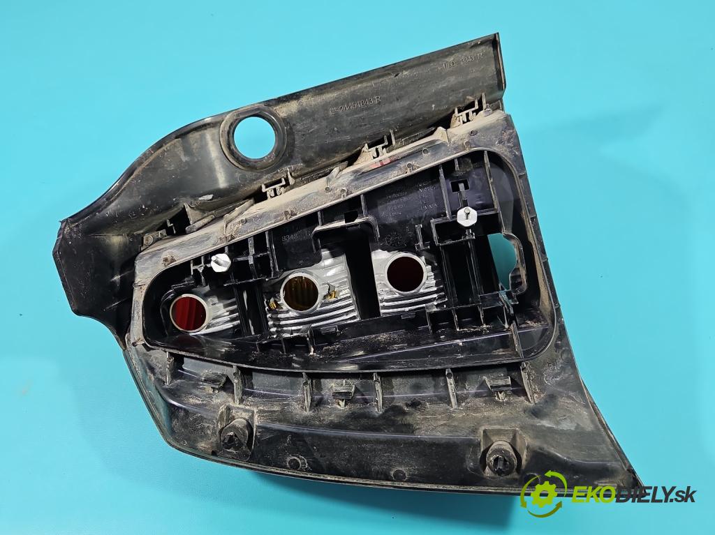 Opel Zafira B 2005-2014 1.9 cdti 150 HP manual 110 kW 1910 cm3 5- svetlo / reflektor zadné pravé 24451843 (Kľučka dverí ostatné)