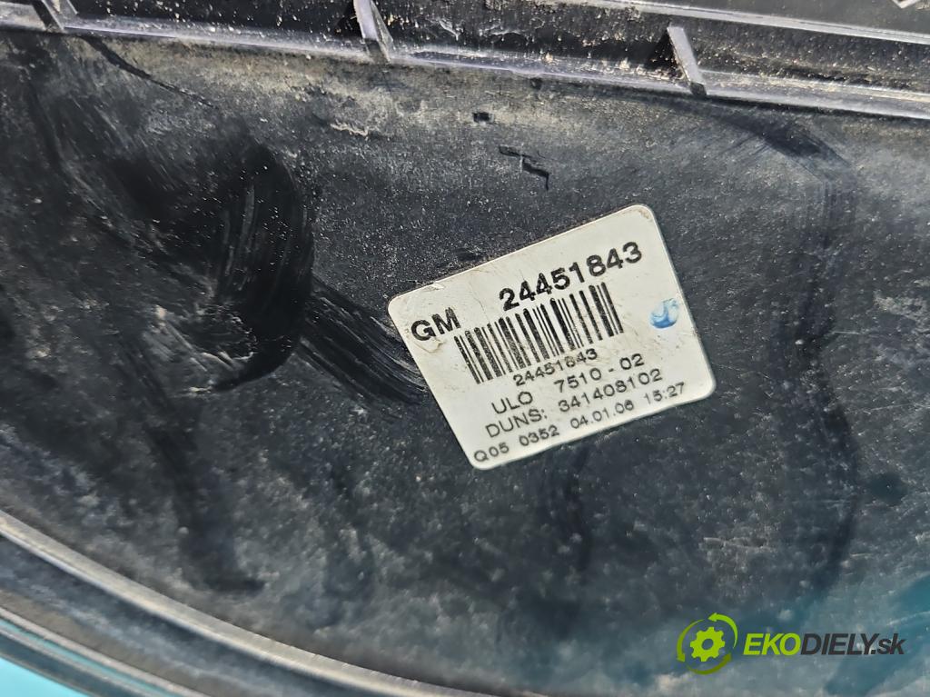 Opel Zafira B 2005-2014 1.9 cdti 150 HP manual 110 kW 1910 cm3 5- svetlo / reflektor zadné pravé 24451843 (Kľučka dverí ostatné)