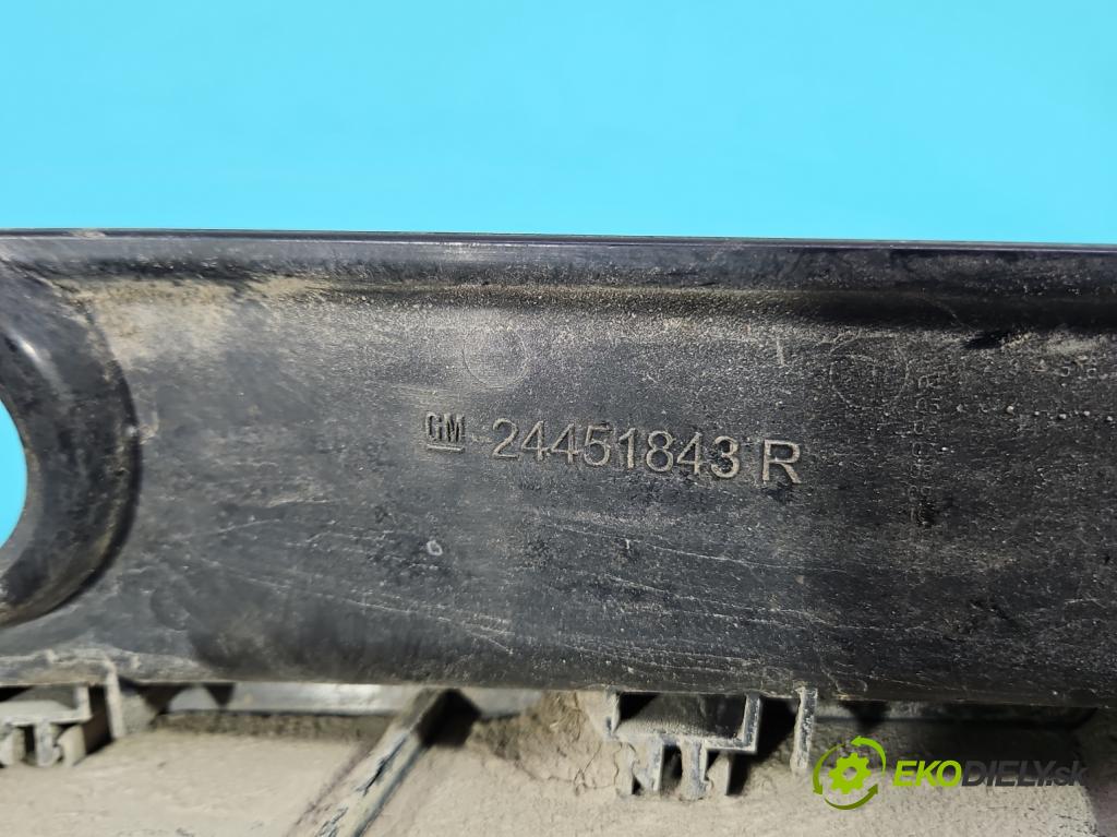 Opel Zafira B 2005-2014 1.9 cdti 150 HP manual 110 kW 1910 cm3 5- svetlo / reflektor zadné pravé 24451843 (Kľučka dverí ostatné)
