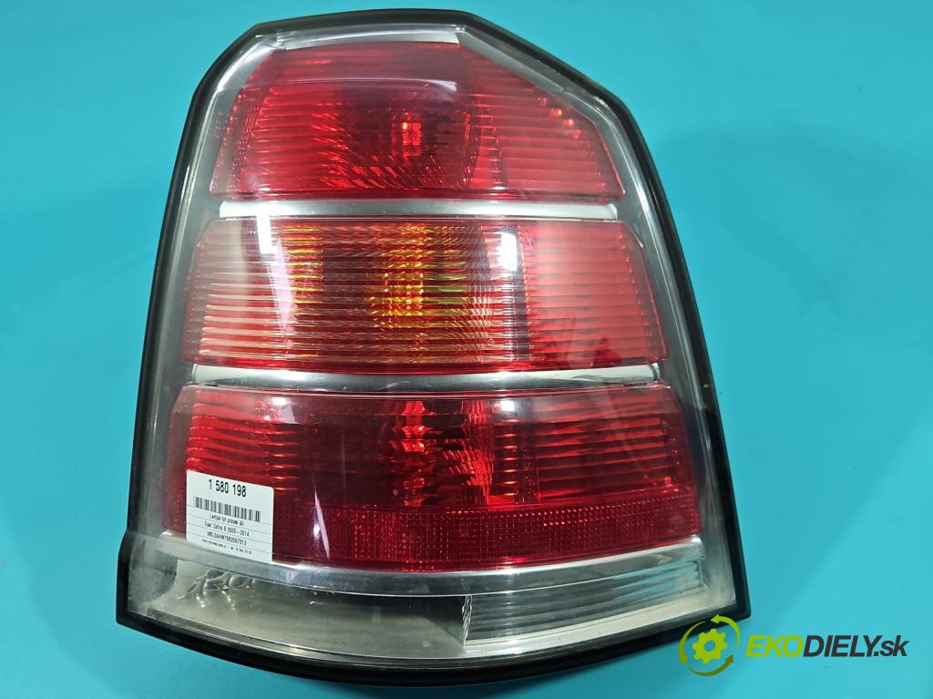 Opel Zafira B 2005-2014 1.9 cdti 150 HP manual 110 kW 1910 cm3 5- svetlo / reflektor zadné pravé 24451843 (Kľučka dverí ostatné)