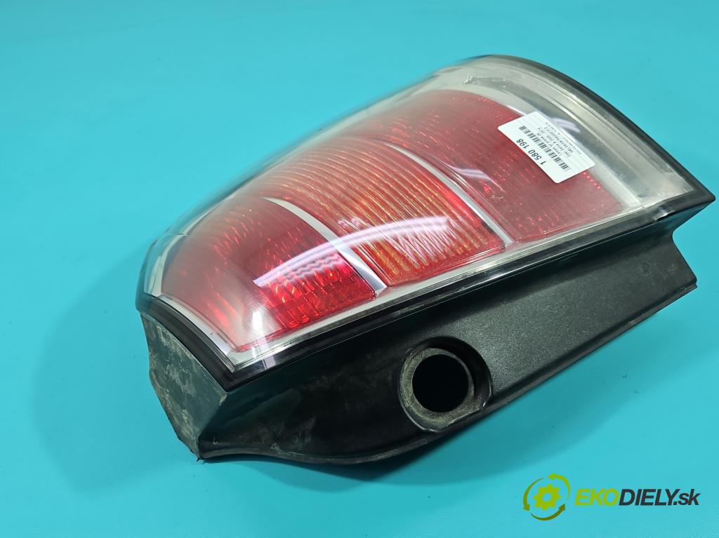 Opel Zafira B 2005-2014 1.9 cdti 150 HP manual 110 kW 1910 cm3 5- svetlo / reflektor zadné pravé 24451843 (Kľučka dverí ostatné)