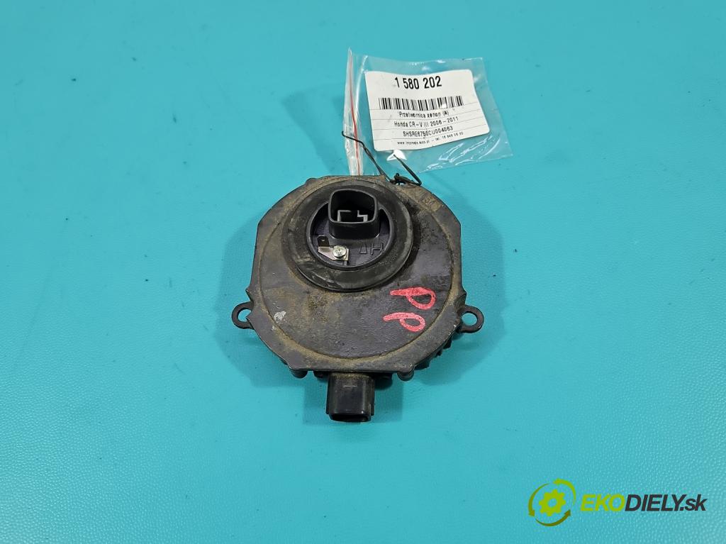 Honda CR-V III 2006-2011 2.2 i-CTDi 150 hp manual 110 kW 2199 cm3 5- měnič xenon  (Řídící jednotka xenonu)