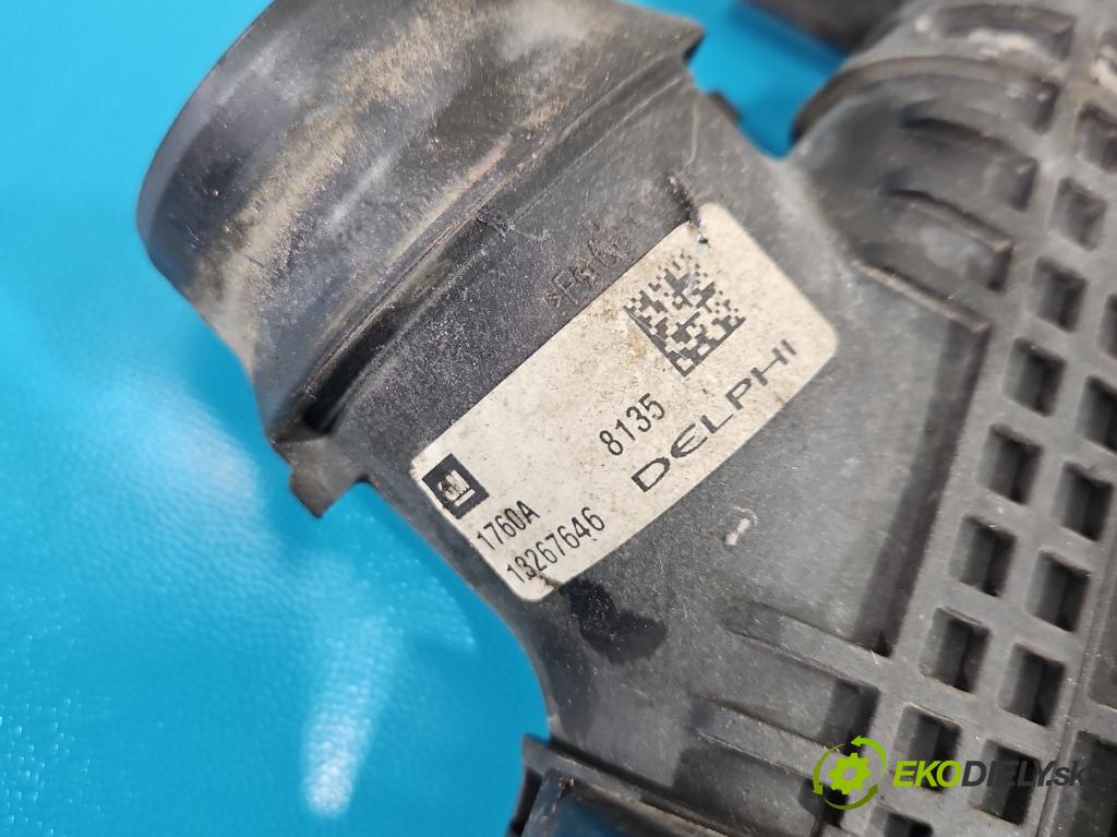 Opel Astra IV 2009-2015 1.4 T 140 hp manual 103 kW 1364 cm3 5- Intercooler 13267646 (Intercooler (chladič stlačeného vzduchu))