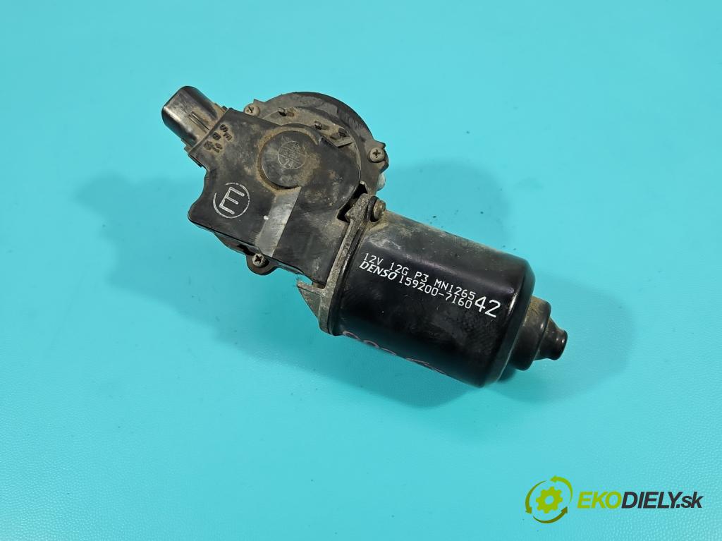 Mitsubishi Outlander I 2003-2006 2.0 16V 136 HP manual 100 kW 1997 cm3 5- motor stieračov predné 159200-7160