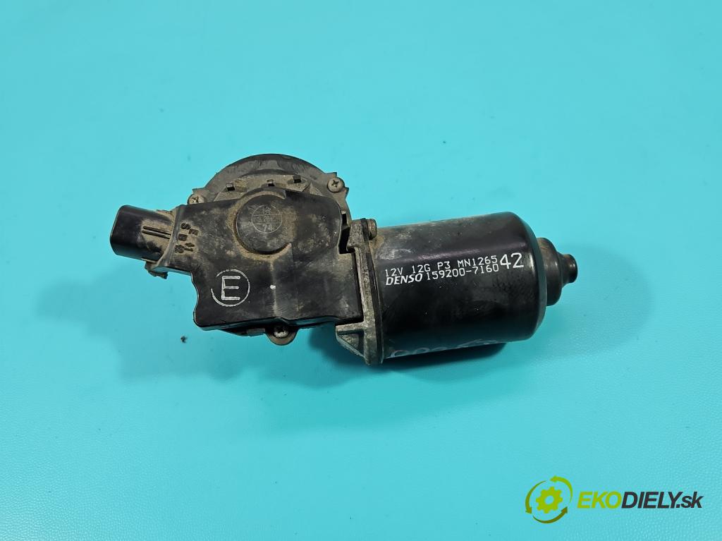 Mitsubishi Outlander I 2003-2006 2.0 16V 136 HP manual 100 kW 1997 cm3 5- motor stieračov predné 159200-7160