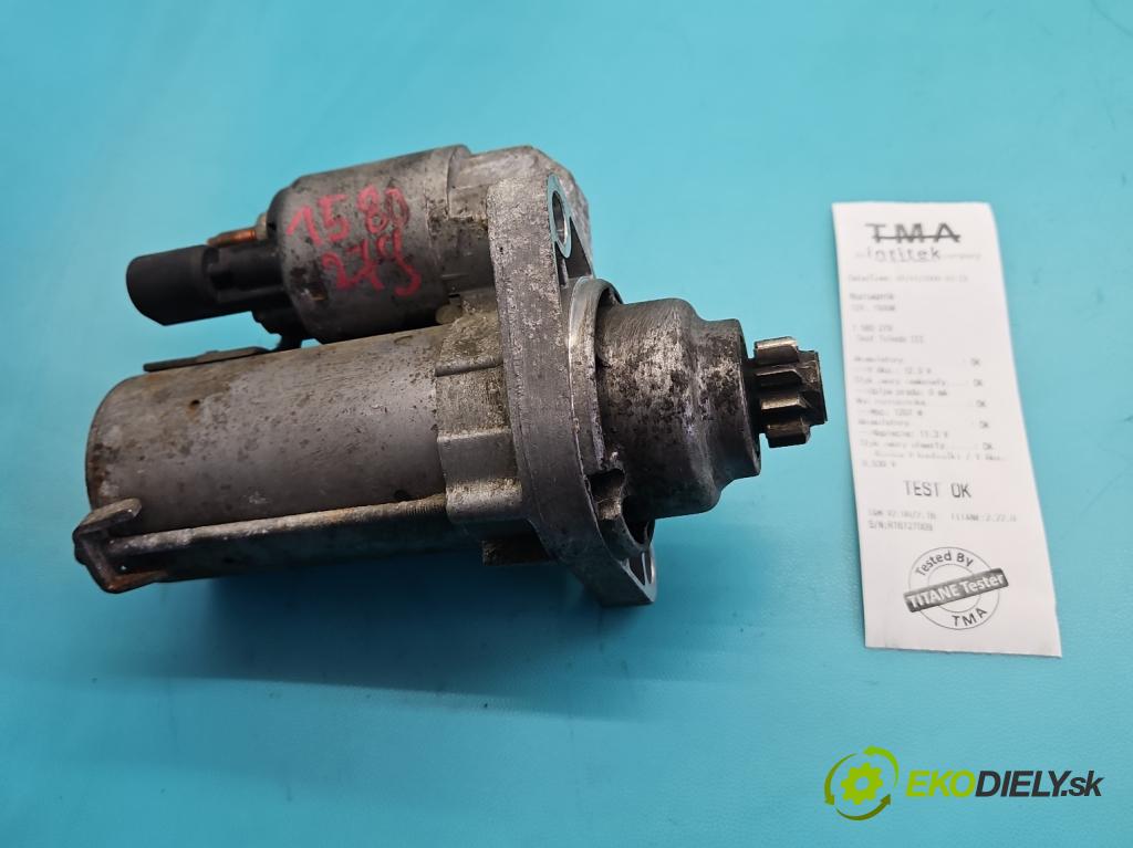Seat Toledo III 2004-2009 1.6 SR 102 HP manual 75 kW 1595 cm3 5- štartér 02T911023T (Štartér)