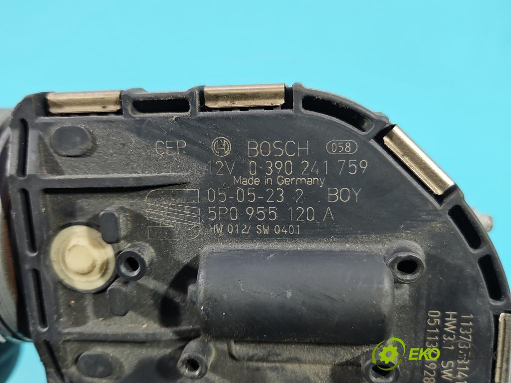 Seat Toledo III 2004-2009 1.6 SR 102 hp manual 75 kW 1595 cm3 5- motor stěračů přední 0390241759