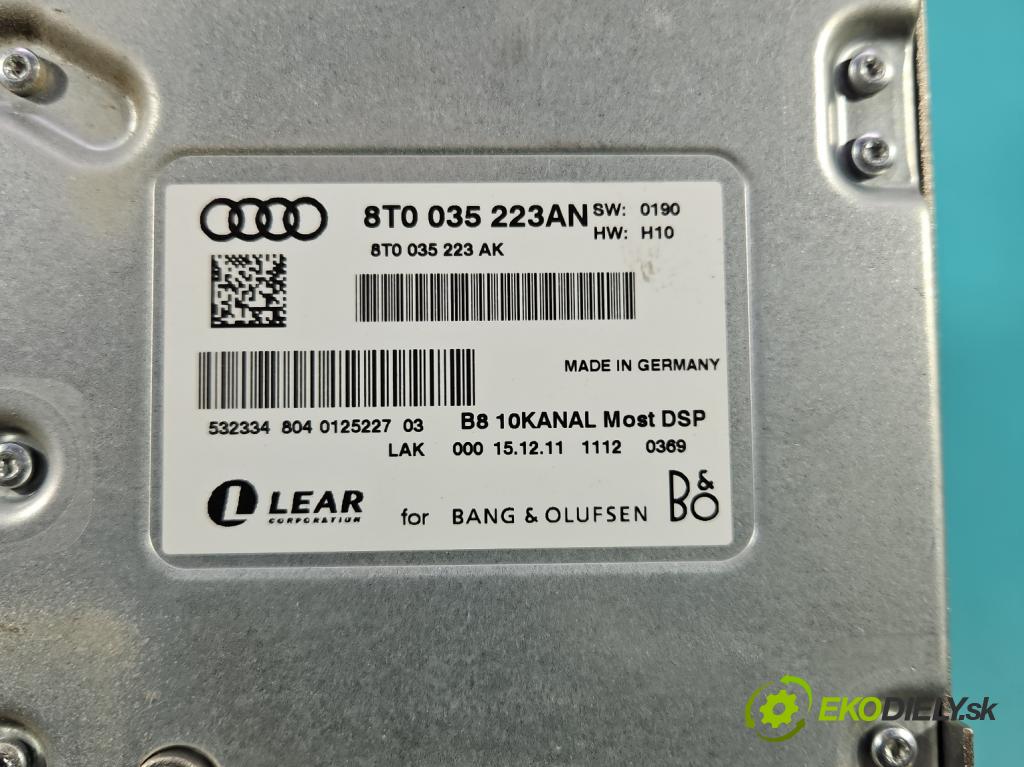 Audi Q5 2008-2016 3.0 tdi 239KM automatic 176 kW 2967 cm3 5- Zesilovač: 8T0035223AN (Zosilňovač)