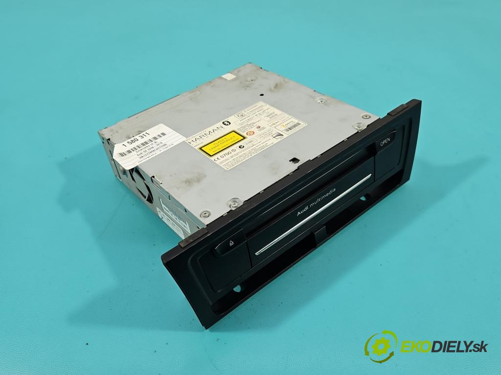 Audi Q5 2008-2016 3.0 tdi 239KM automatic 176 kW 2967 cm3 5- Měnič: cd 8T1035670J (CD měnič)