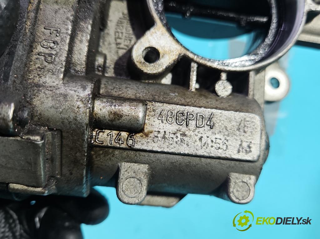 Opel Zafira B 2005-2014 1.9 cdti 150 hp manual 110 kW 1910 cm3 5- škrticí klapka 48CPD4 (Škrticí klapka)