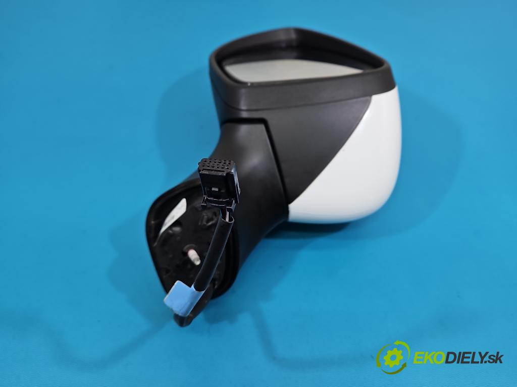 Renault Clio IV 2012-2020 1.2 16V 73 HP manual 54 kW 1149 cm3 5- zrkadlo ľavé  (Kľučka dverí ostatné)