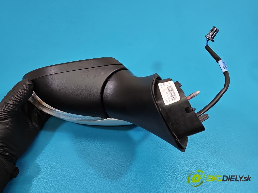 Renault Clio IV 2012-2020 1.2 16V 73 HP manual 54 kW 1149 cm3 5- zrkadlo ľavé  (Kľučka dverí ostatné)