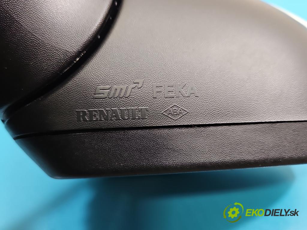 Renault Clio IV 2012-2020 1.2 16V 73 HP manual 54 kW 1149 cm3 5- zrkadlo ľavé  (Kľučka dverí ostatné)