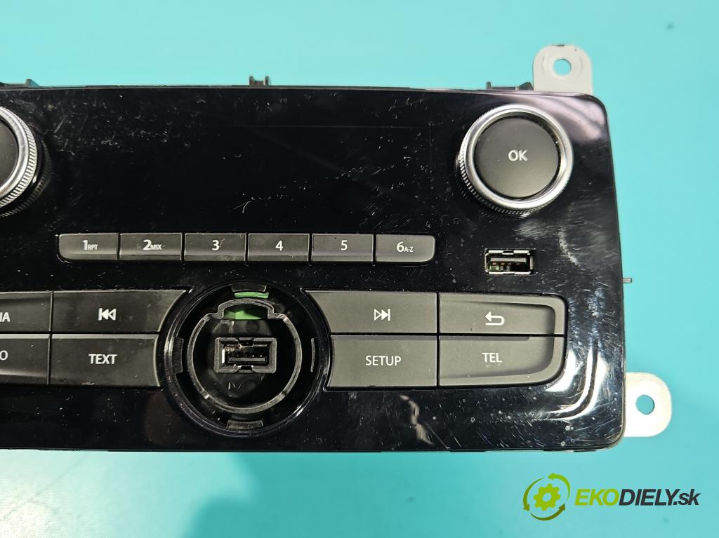 Renault Clio IV 2012-2020 1.2 16V 73 HP manual 54 kW 1149 cm3 5- Radio originál 281153307R
