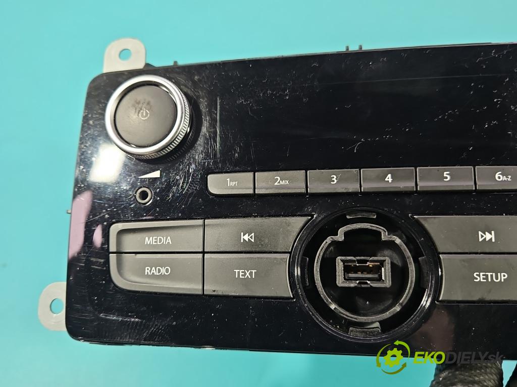 Renault Clio IV 2012-2020 1.2 16V 73 HP manual 54 kW 1149 cm3 5- Radio originál 281153307R