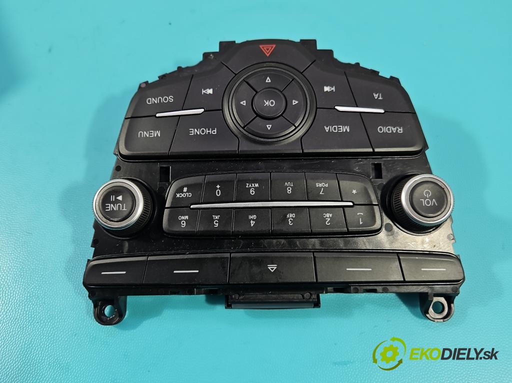 Ford Focus Mk3 2010-2018 1.5 tdci 95 HP manual 70 kW 1499 cm3 5- Radio originál F1ET18K811BD