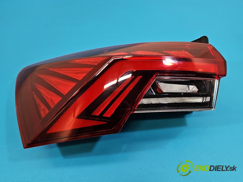 Skoda Octavia IV 2019- 2.0 tdi 116 HP manual 85 kW 1968 cm3 5- svetlo / reflektor zadné ľavé 5E3945207A (Kľučka dverí ostatné)