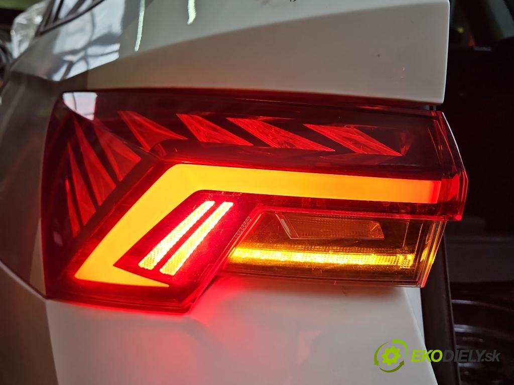 Skoda Octavia IV 2019- 2.0 tdi 116 HP manual 85 kW 1968 cm3 5- svetlo / reflektor zadné ľavé 5E3945207A (Kľučka dverí ostatné)