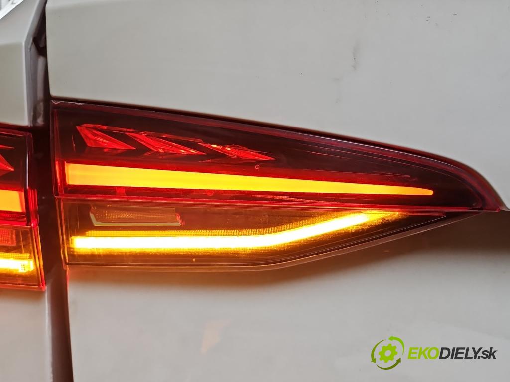 Skoda Octavia IV 2019- 2.0 tdi 116 HP manual 85 kW 1968 cm3 5- svetlo / reflektor zadné ľavé 5E7945307A (Kľučka dverí ostatné)