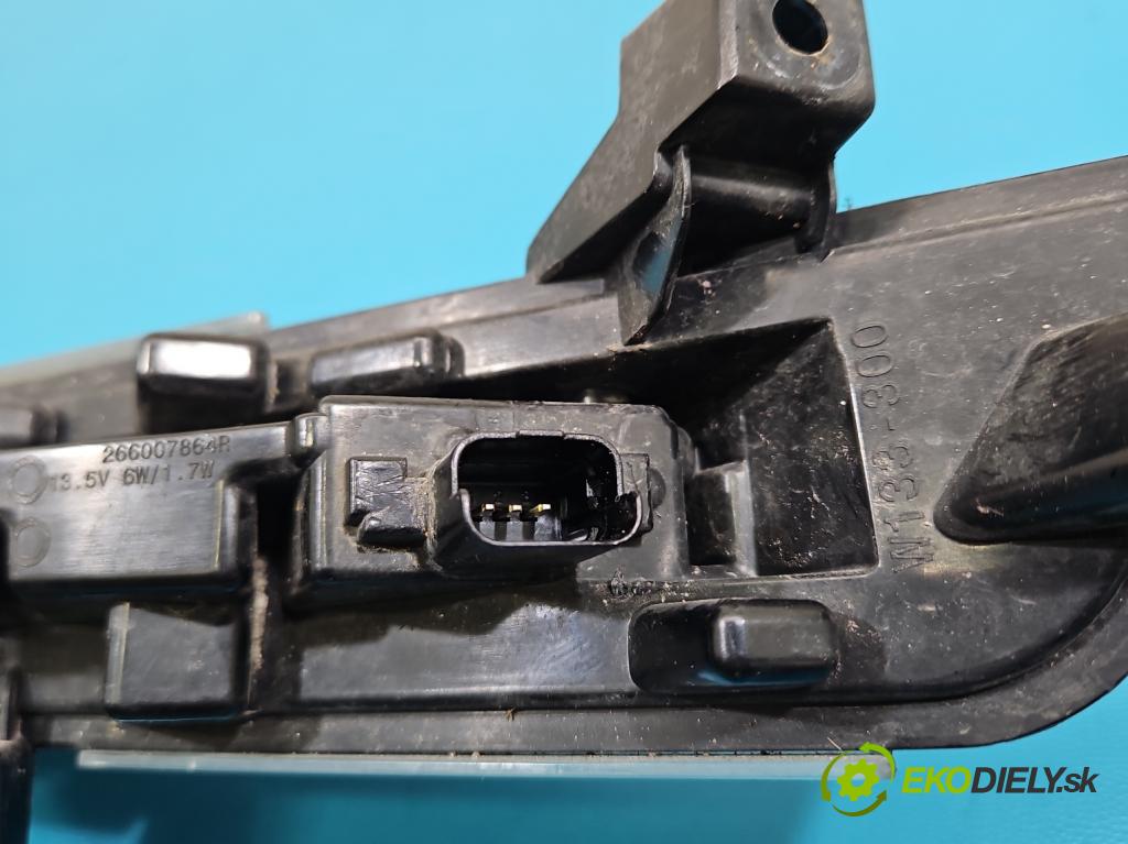 Renault Clio IV 2012-2020 1.2 16V 73 HP manual 54 kW 1149 cm3 5- Svetlo: prevádzky pravé 266007864R