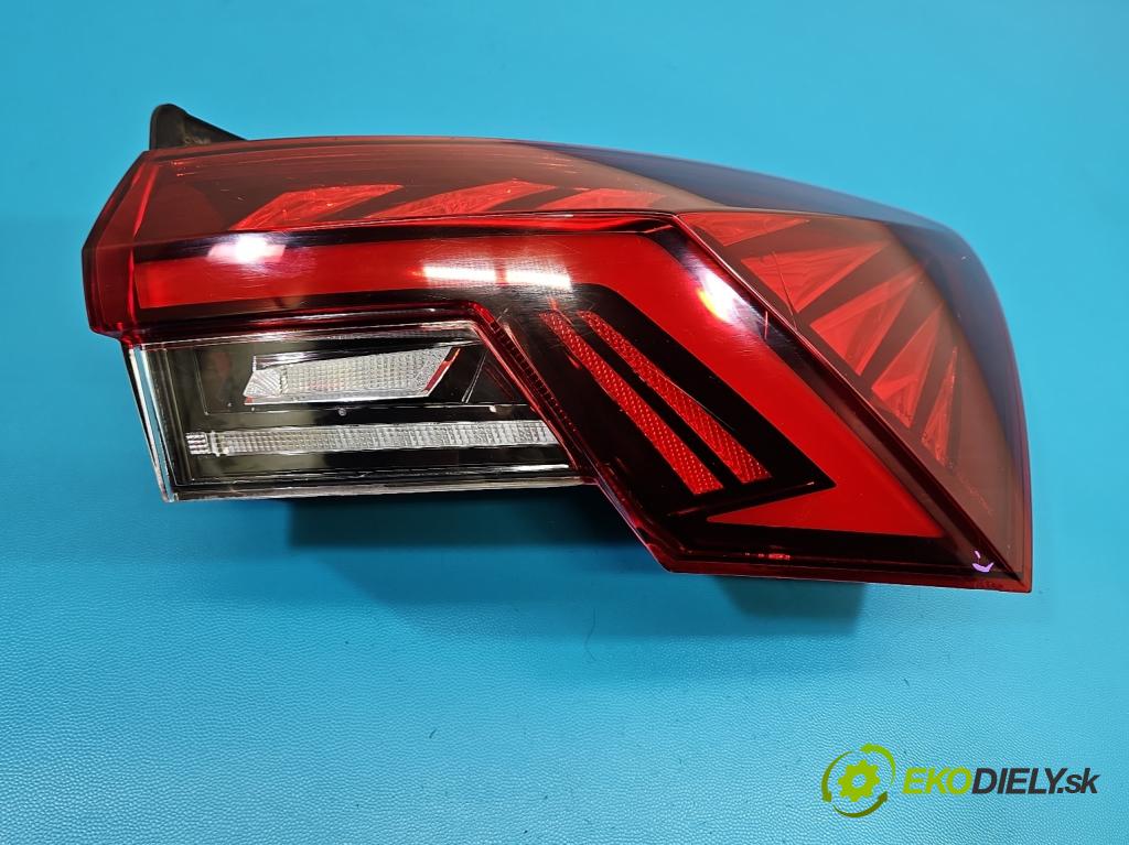 Skoda Octavia IV 2019- 2.0 tdi 116 HP manual 85 kW 1968 cm3 5- svetlo / reflektor zadné pravé 5E3945208A (Kľučka dverí ostatné)