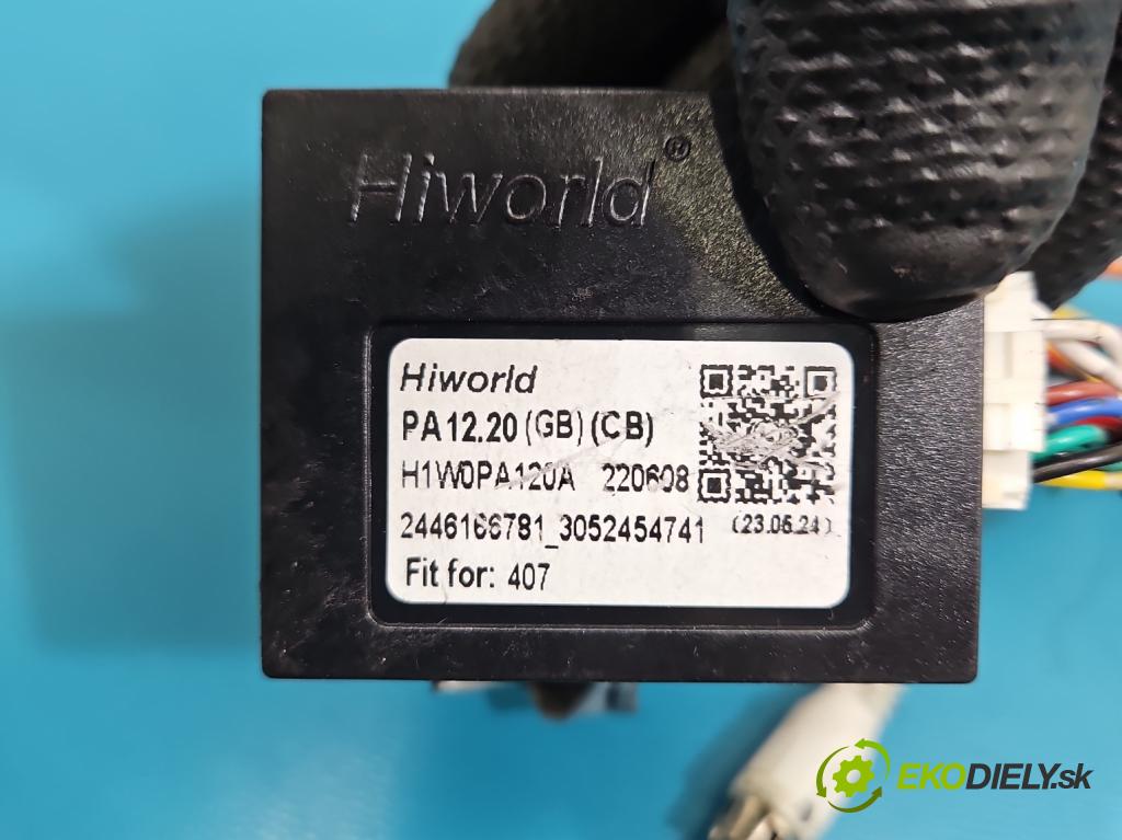 Peugeot 407 2.0 16V 136 HP manual 100 kW 1997 cm3 4- Radio